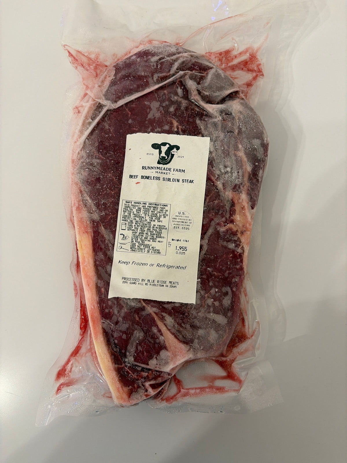 Boneless Sirloin Steak