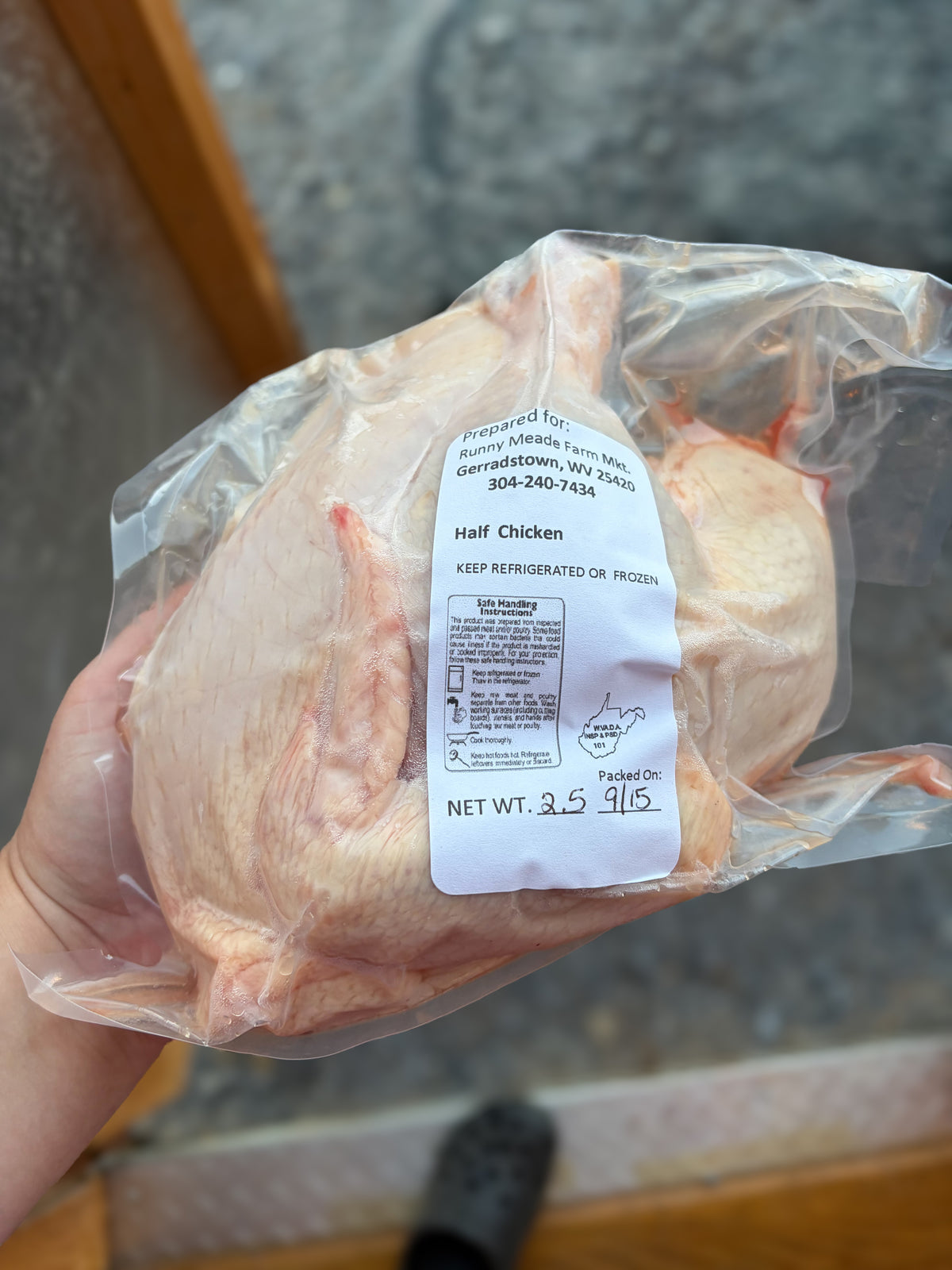 Half Chicken