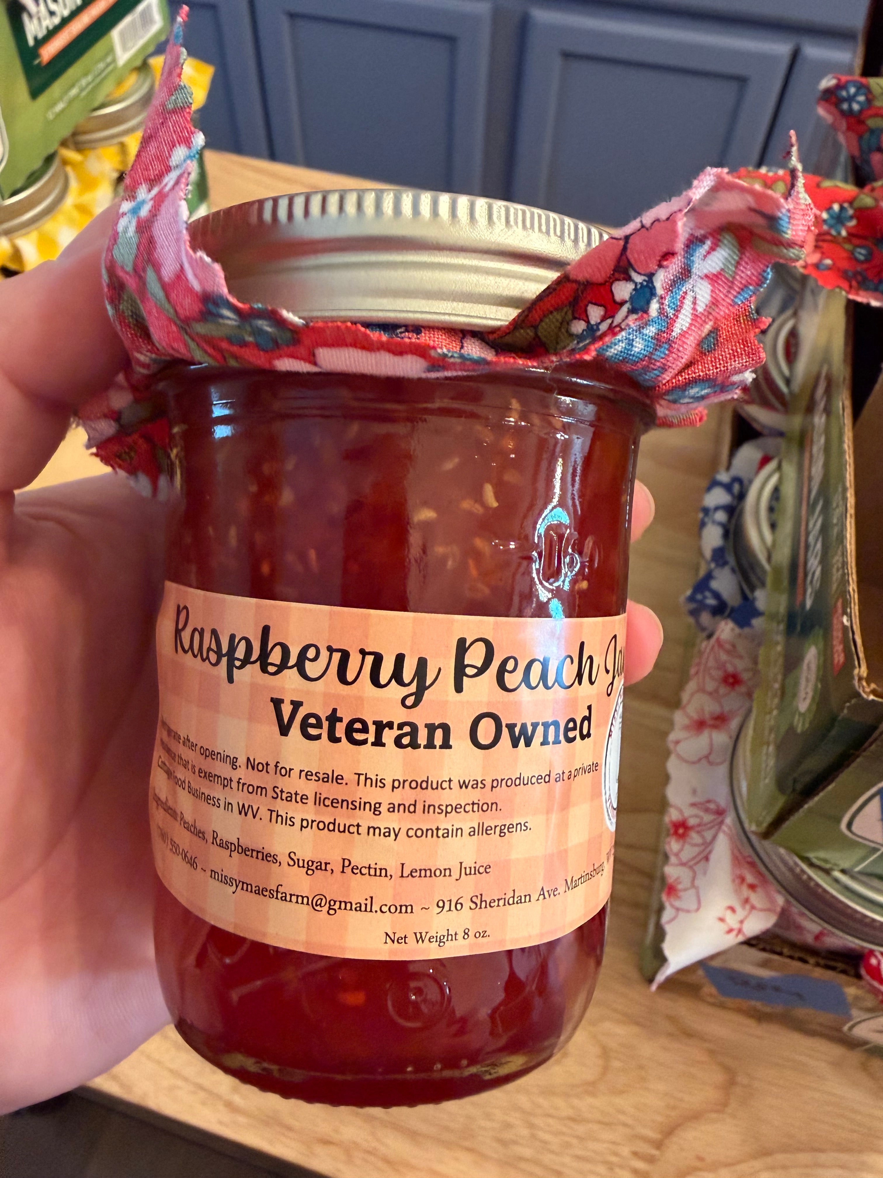 Raspberry Peach Jam