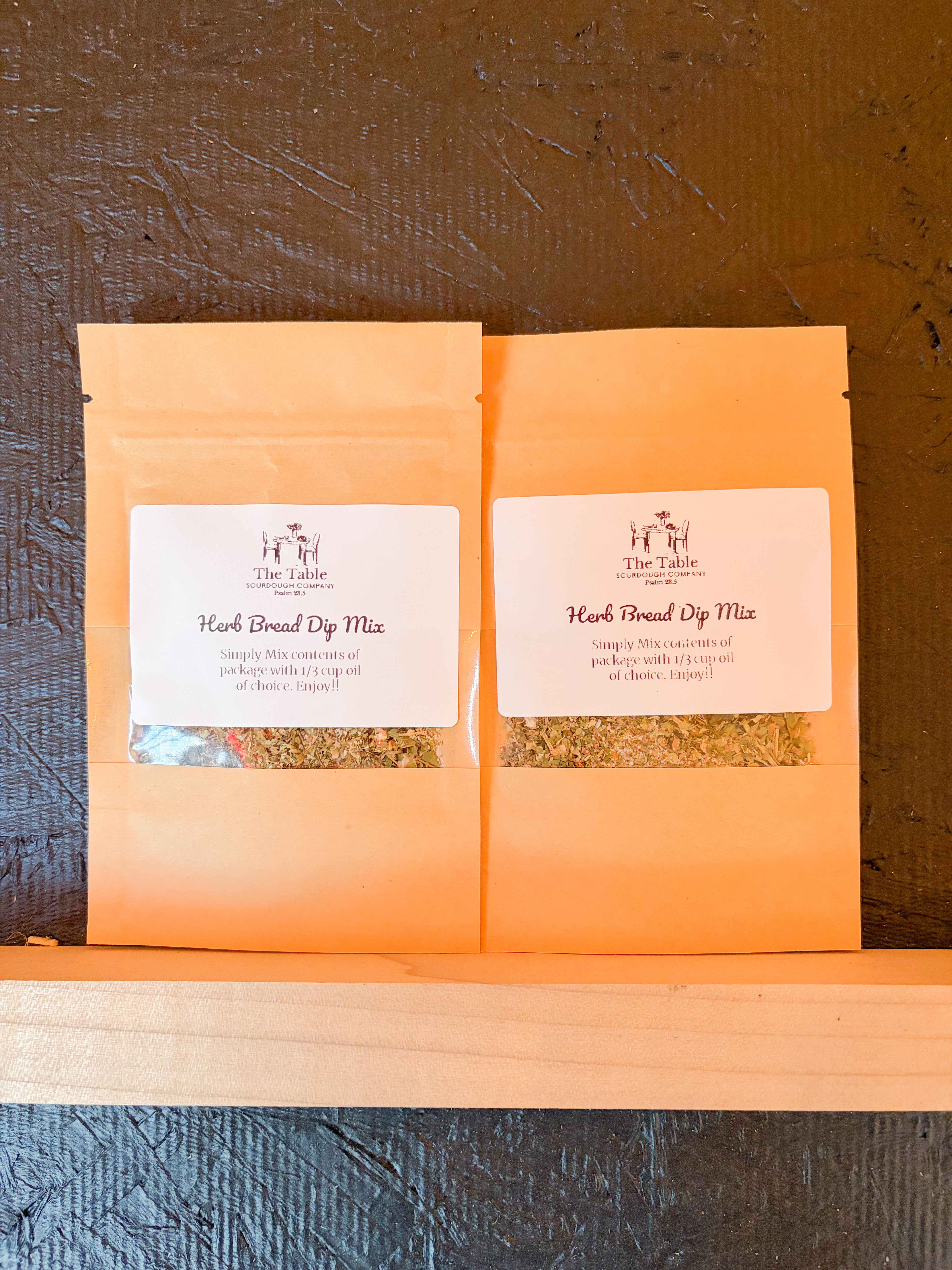 Herb Bread Dip Mix
