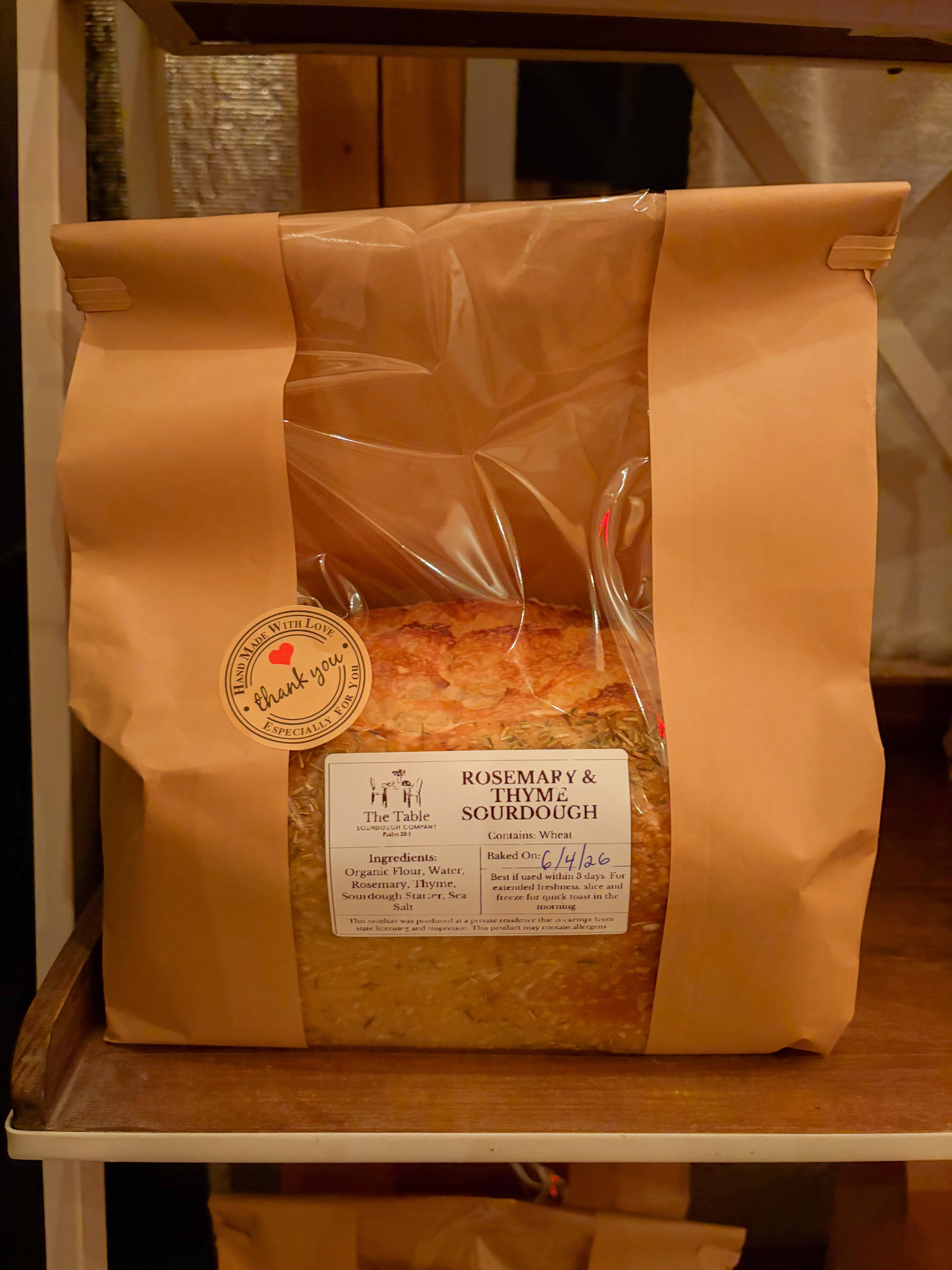 Rosemary Thyme Loaf