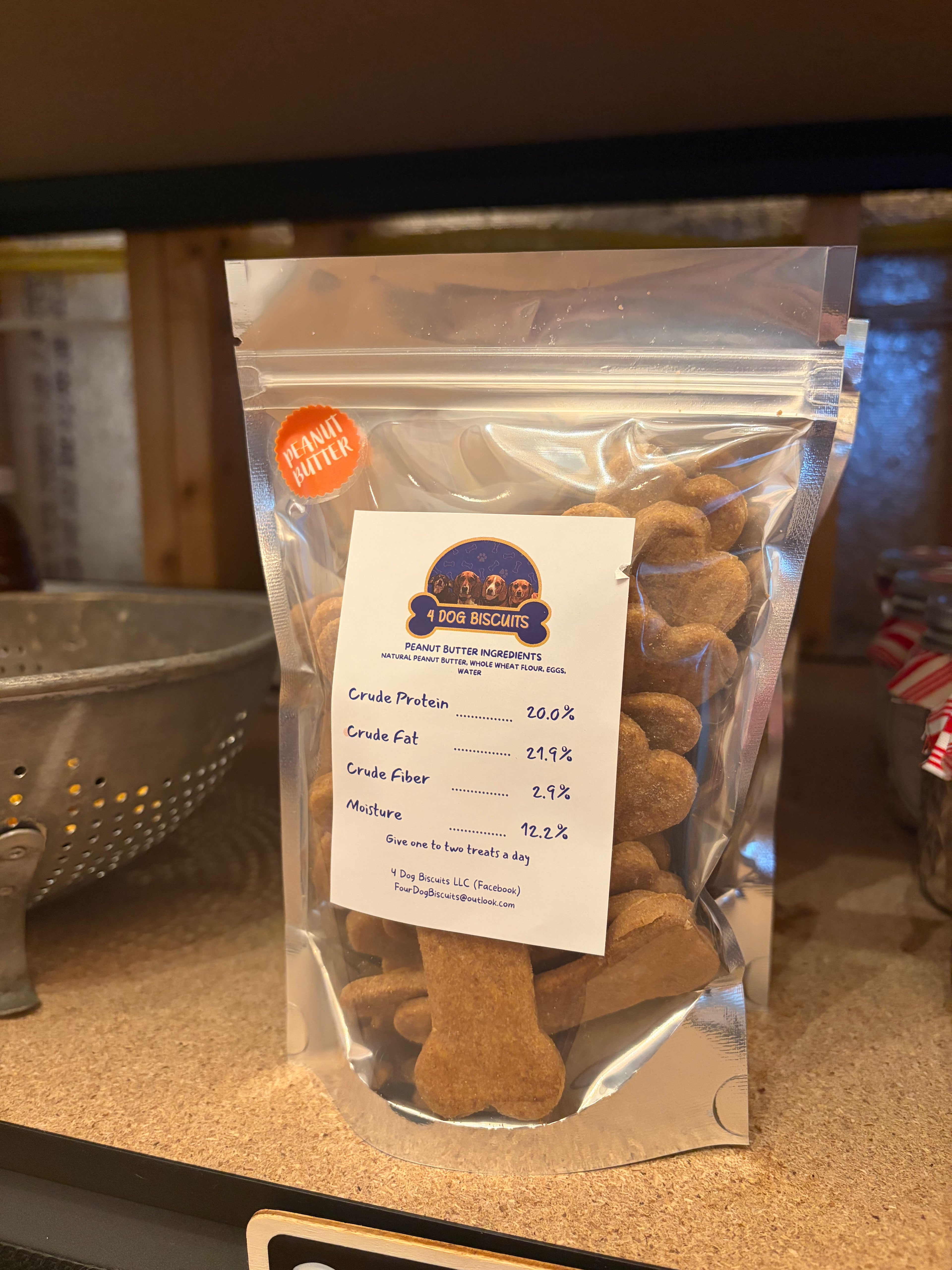 Peanut Butter Dog Treats